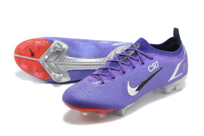 Nike Mercurial Vapor 14 Elite FG Firm Ground Soccer Cleats - Purple/Silver/Black