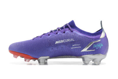 Nike Mercurial Vapor 14 Elite FG Firm Ground Soccer Cleats - Purple/Silver/Black