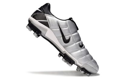 Nike Total 90 III FG Firm Ground Soccer Cleats - Black/Silver/White