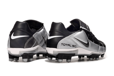 Nike Total 90 III FG Firm Ground Soccer Cleats - Black/Silver/White