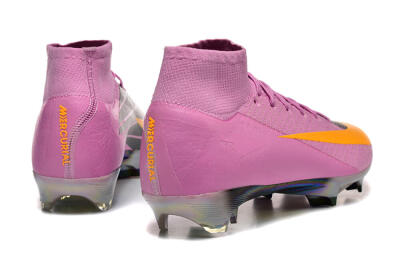 Nike Air Zoom Mercurial Superfly 10 Elite FG Firm Ground Soccer Cleats - Pink/Black/Yellow
