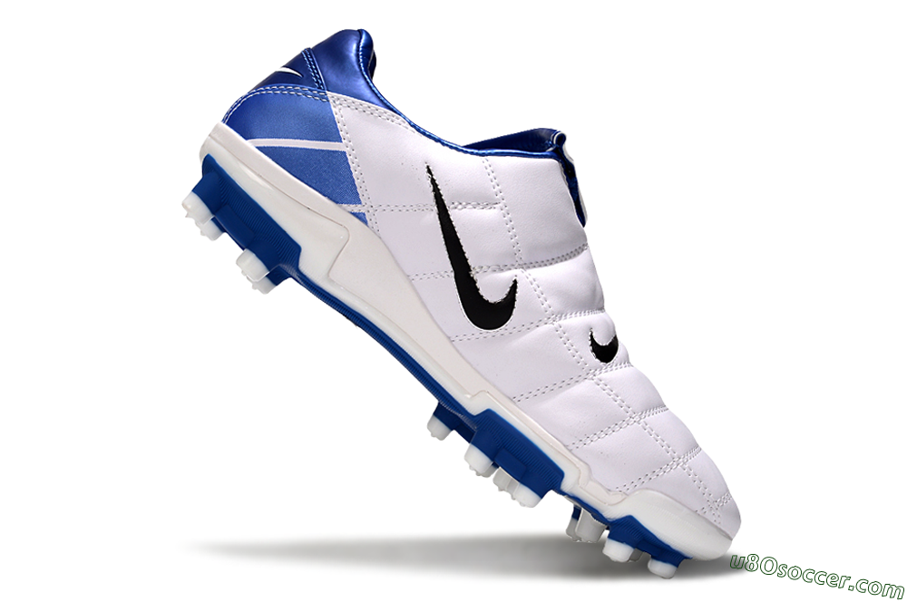 Nike Total 90 III FG Firm Ground Soccer Cleats - Blue/White/Black 5