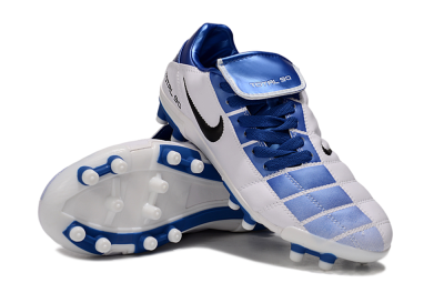Nike Total 90 III FG Firm Ground Soccer Cleats - Blue/White/Black