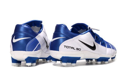 Nike Total 90 III FG Firm Ground Soccer Cleats - Blue/White/Black
