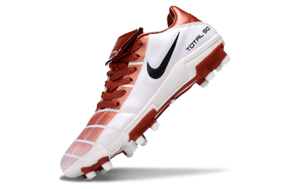 Nike Total 90 III FG Firm Ground Soccer Cleats - Red/White/Black