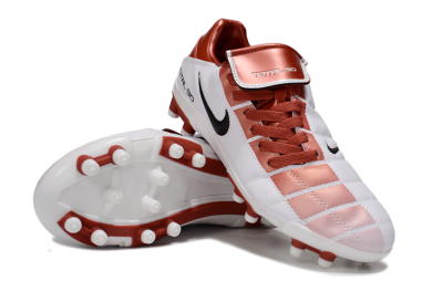 Nike Total 90 III FG Firm Ground Soccer Cleats - Red/White/Black