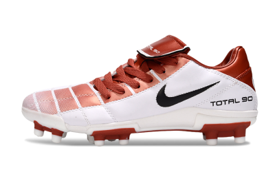 Nike Total 90 III FG Firm Ground Soccer Cleats - Red/White/Black