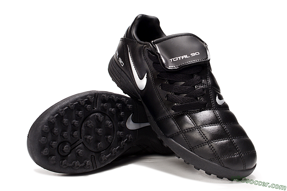 Nike Total 90 III TF Artificial Turf Soccer Shoes - Black/White 4