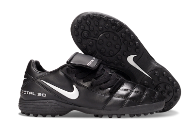 Nike Total 90 III TF Artificial Turf Soccer Shoes - Black/White