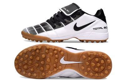 Nike Total 90 III TF Artificial Turf Soccer Shoes - Black/White/Brown