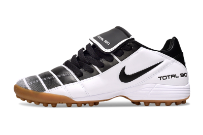 Nike Total 90 III TF Artificial Turf Soccer Shoes - Black/White/Brown