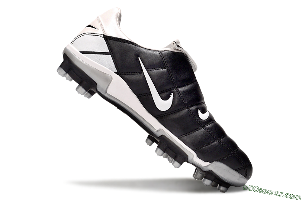 Nike Total 90 III FG Firm Ground Soccer Cleats - White/Black/Red 5