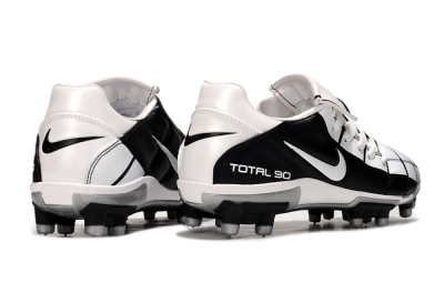 Nike Total 90 III FG Firm Ground Soccer Cleats - White/Black/Red
