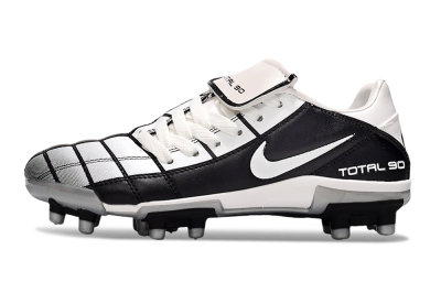 Nike Total 90 III FG Firm Ground Soccer Cleats - White/Black/Red