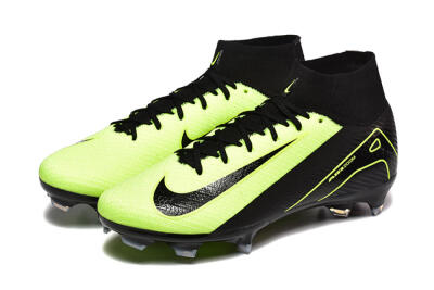 Nike Air Zoom Mercurial Superfly 10 Elite FG Firm Ground Soccer Cleats - Black/Yellow