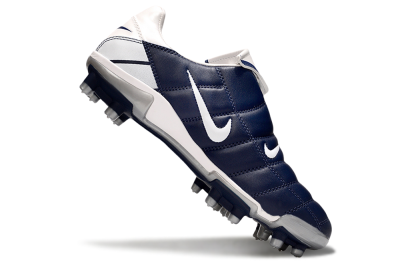 Nike Total 90 III FG Firm Ground Soccer Cleats - White/Blue/Grey
