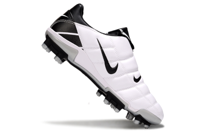 Nike Total 90 III FG Firm Ground Soccer Cleats - Black/White/Grey
