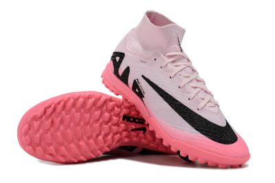 Nike Air Zoom Mercurial Superfly 9 Elite TF Artificial Turf Soccer Shoes - Pink/Black