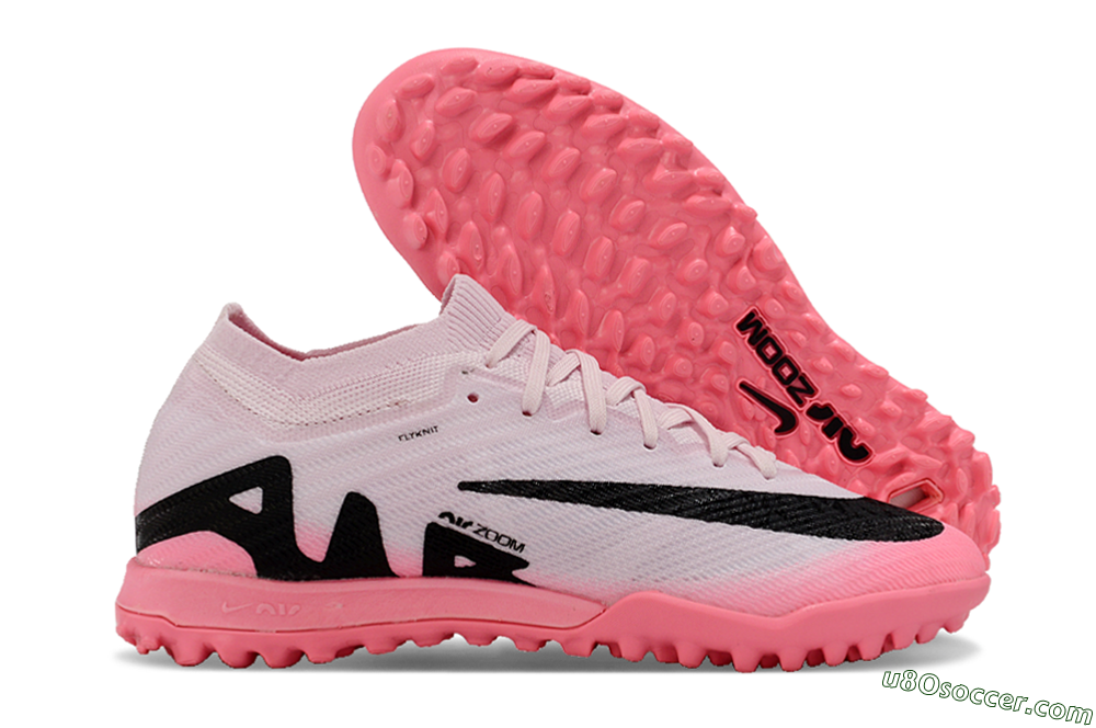 Nike Air Zoom Mercurial Vapor 15 Elite TF Artificial Turf Soccer Shoes - Pink/Black 1
