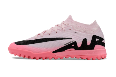 Nike Air Zoom Mercurial Vapor 15 Elite TF Artificial Turf Soccer Shoes - Pink/Black