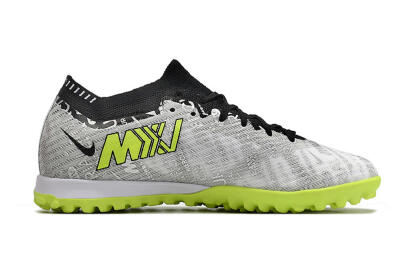 Nike Air Zoom Mercurial Vapor 15 Elite TF Artificial Turf Soccer Shoes - Silver/Yellow/Black