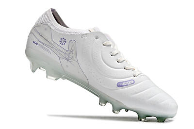 Nike Tiempo Legend 9 Elite FG Firm Ground Soccer Cleats - Beige/Purple