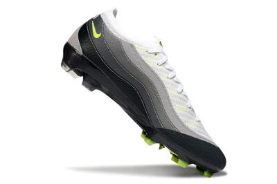 Nike Air Zoom Mercurial Vapor 16 Elite FG Firm Ground Soccer Cleats - White/Grey/Black