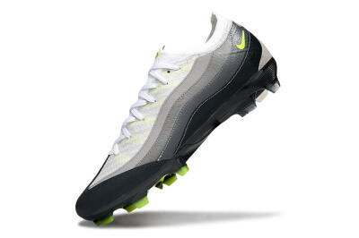 Nike Air Zoom Mercurial Vapor 16 Elite FG Firm Ground Soccer Cleats - White/Grey/Black