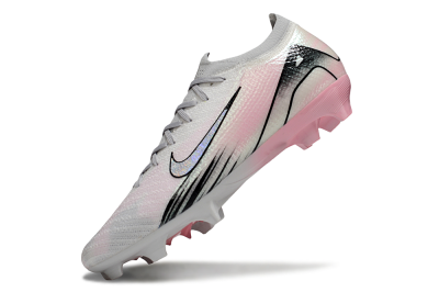 Nike Air Zoom Mercurial Vapor 16 Elite FG Firm Ground Soccer Cleats - Pink/Silver/Black