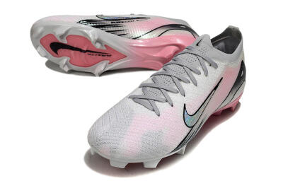 Nike Air Zoom Mercurial Vapor 16 Elite FG Firm Ground Soccer Cleats - Pink/Silver/Black