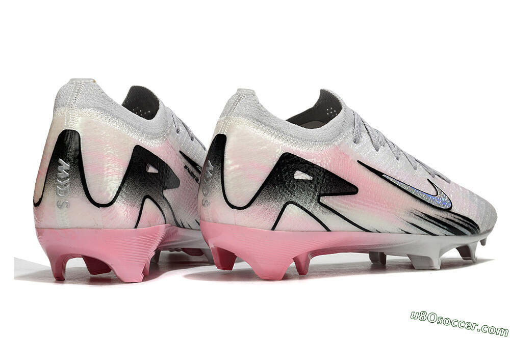 Nike Air Zoom Mercurial Vapor 16 Elite FG Firm Ground Soccer Cleats - Pink/Silver/Black 7