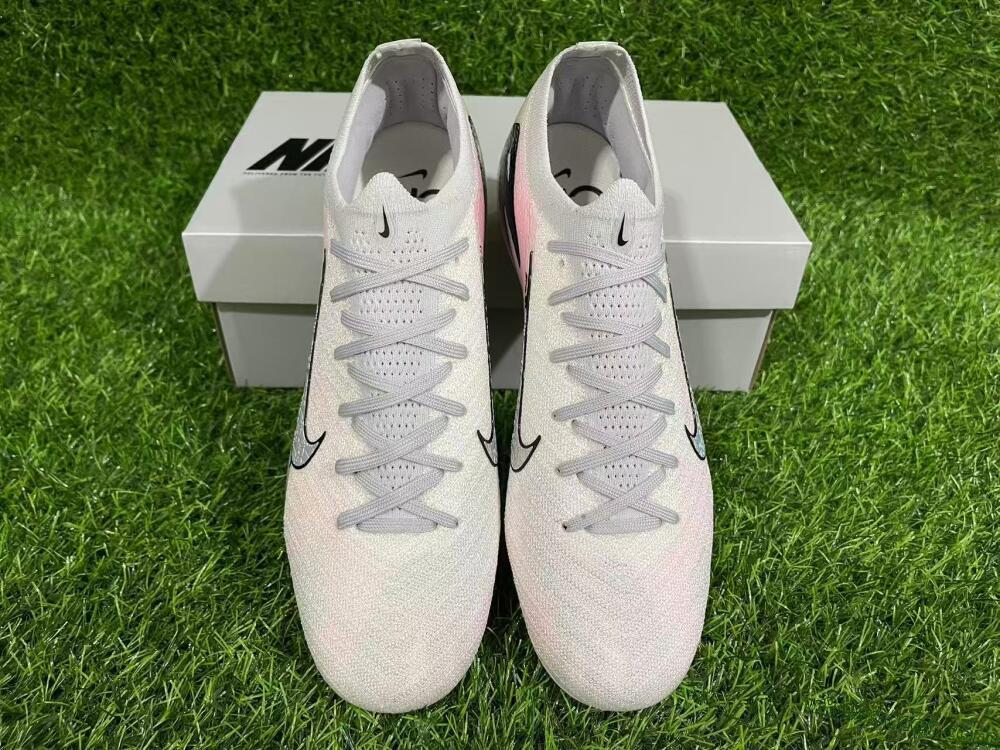 Nike Air Zoom Mercurial Vapor 16 Elite FG Firm Ground Soccer Cleats - Pink/Silver/Black
