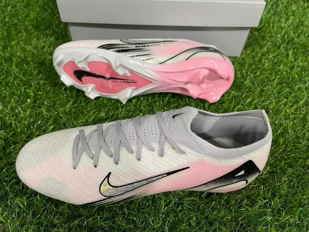 Nike Air Zoom Mercurial Vapor 16 Elite FG Firm Ground Soccer Cleats - Pink/Silver/Black