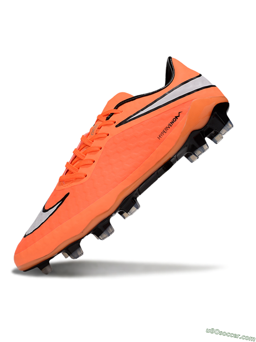 Nike Hypervenom Phantom FG Firm Ground Soccer Cleats - Red/White/Black 5