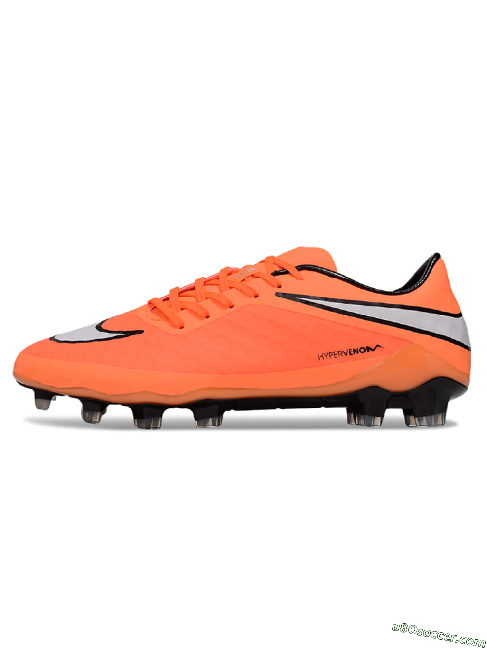 Nike Hypervenom Phantom FG Firm Ground Soccer Cleats - Red/White/Black 2