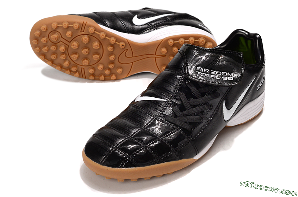 Nike Air Zoom Total 90 III TF Artificial Turf Soccer Shoes - Black/White 3