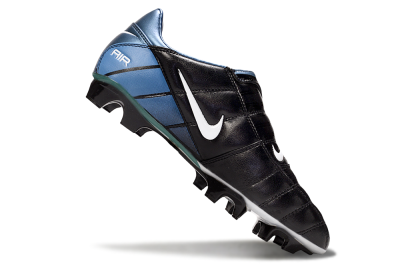 Nike Air Zoom Total 90 III FG Firm Ground Soccer Cleats - Black/Blue/White