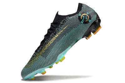 Nike Mercurial Vapor 12 Elite FG Firm Ground Soccer Cleats - Jade/Gold/Black