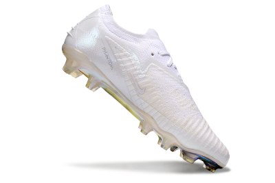 Nike Phantom 6 Low Elite FG Firm Ground Soccer Cleats - Beige/White/Gold