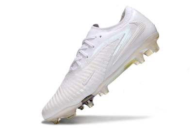 Nike Phantom 6 Low Elite FG Firm Ground Soccer Cleats - Beige/White/Gold