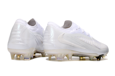 Nike Phantom 6 Low Elite FG Firm Ground Soccer Cleats - Beige/White/Gold