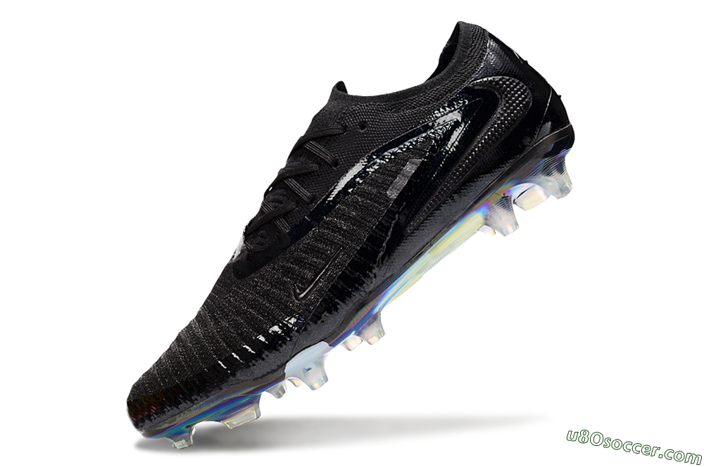 Nike Phantom 6 Low Elite FG Firm Ground Soccer Cleats - Black/Gold 5