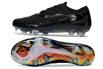 Nike Phantom 6 Low Elite FG Firm Ground Soccer Cleats - Black/Gold