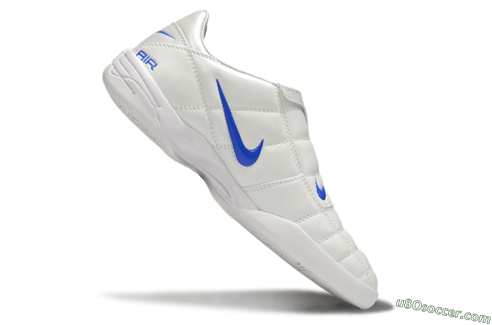 Nike Air Zoom Total 90 III IC Indoor & Futsal Soccer Shoes - White/Blue 4
