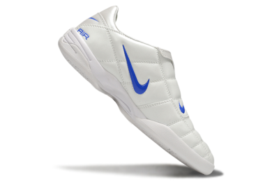 Nike Air Zoom Total 90 III IC Indoor & Futsal Soccer Shoes - White/Blue