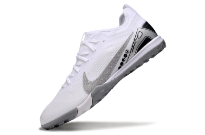 Nike Air Zoom Mercurial Vapor 16 Pro TF Artificial Turf Soccer Shoes - White/Silver/Black