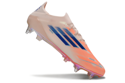Adidas F50 Elite SG Soft Ground Soccer Cleats - Pink/Blue/Gold