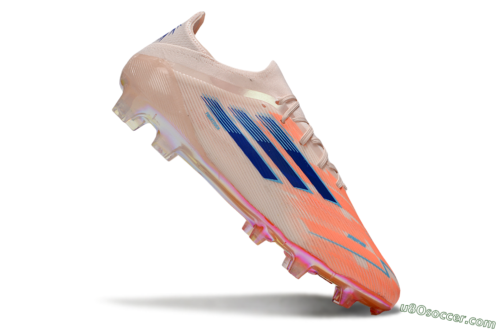 Adidas F50 Elite FG Firm Ground Soccer Cleats - Pink/Orange/Blue 4