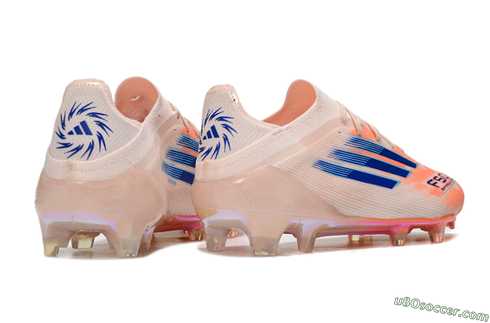 Adidas F50 Elite FG Firm Ground Soccer Cleats - Pink/Orange/Blue 6