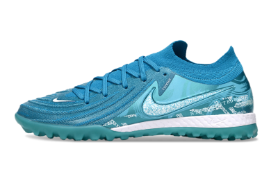 Nike Phantom GX 2 Elite TF Artificial Turf Soccer Shoes - Blue/White